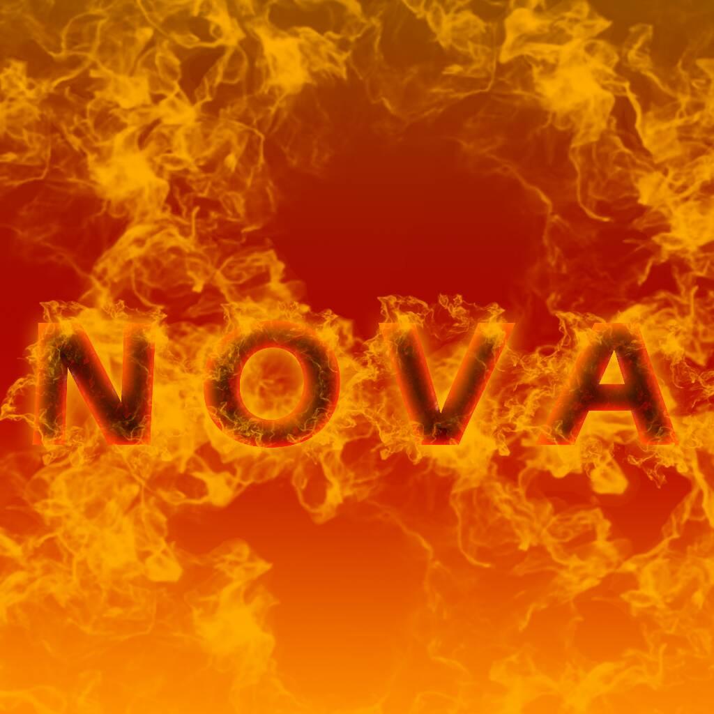 Fire Text Effect In... - Nova Graphic Design & Programming | Facebook