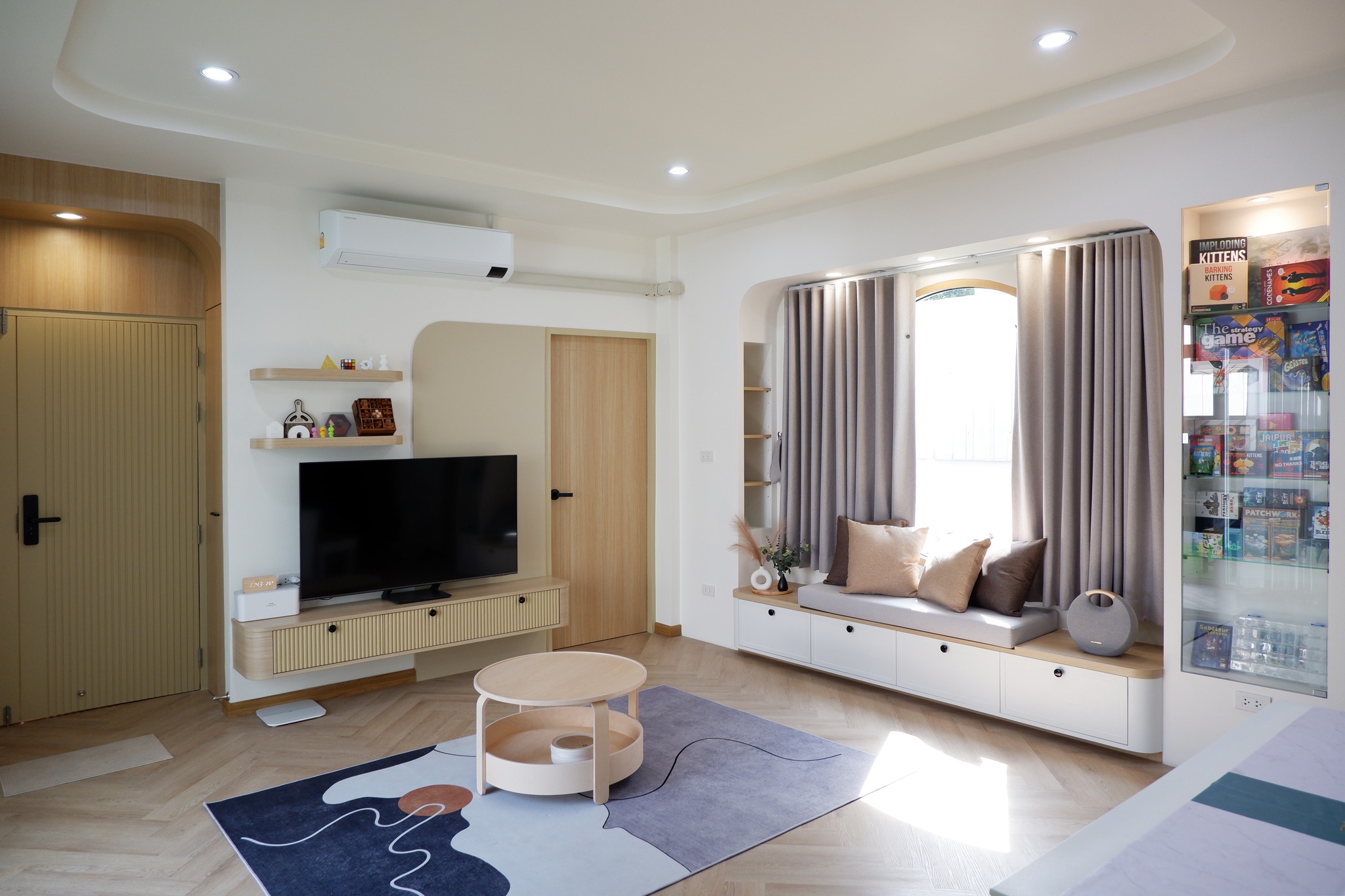 K Interior - สวยอมตะ เรียบหรูได้ไม่ซ้ำใคร แถมดูสะอาดตา กรุผนังลายหิน ...