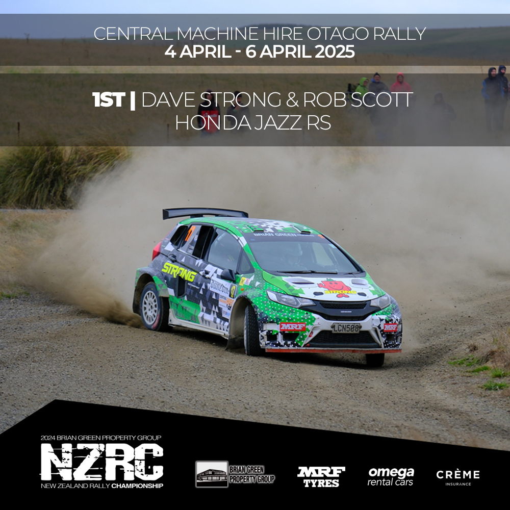 New - #Winners - Now the dust has settled from Otago Rally, it's a ...