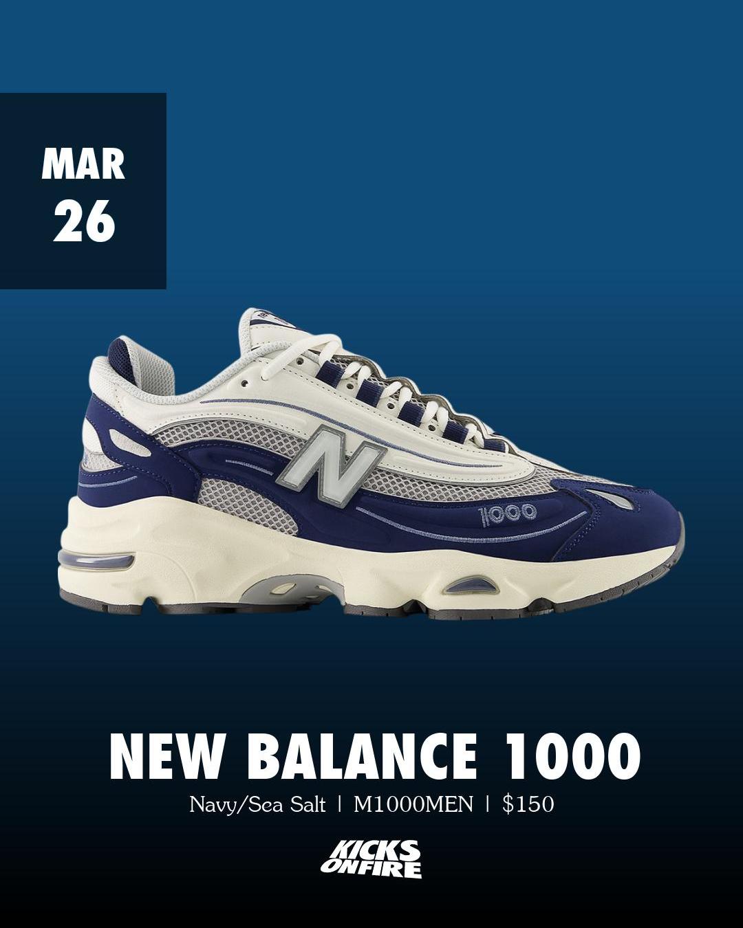 New Balance M1500 OGN Navy/Grey restocked online now. Shoplink