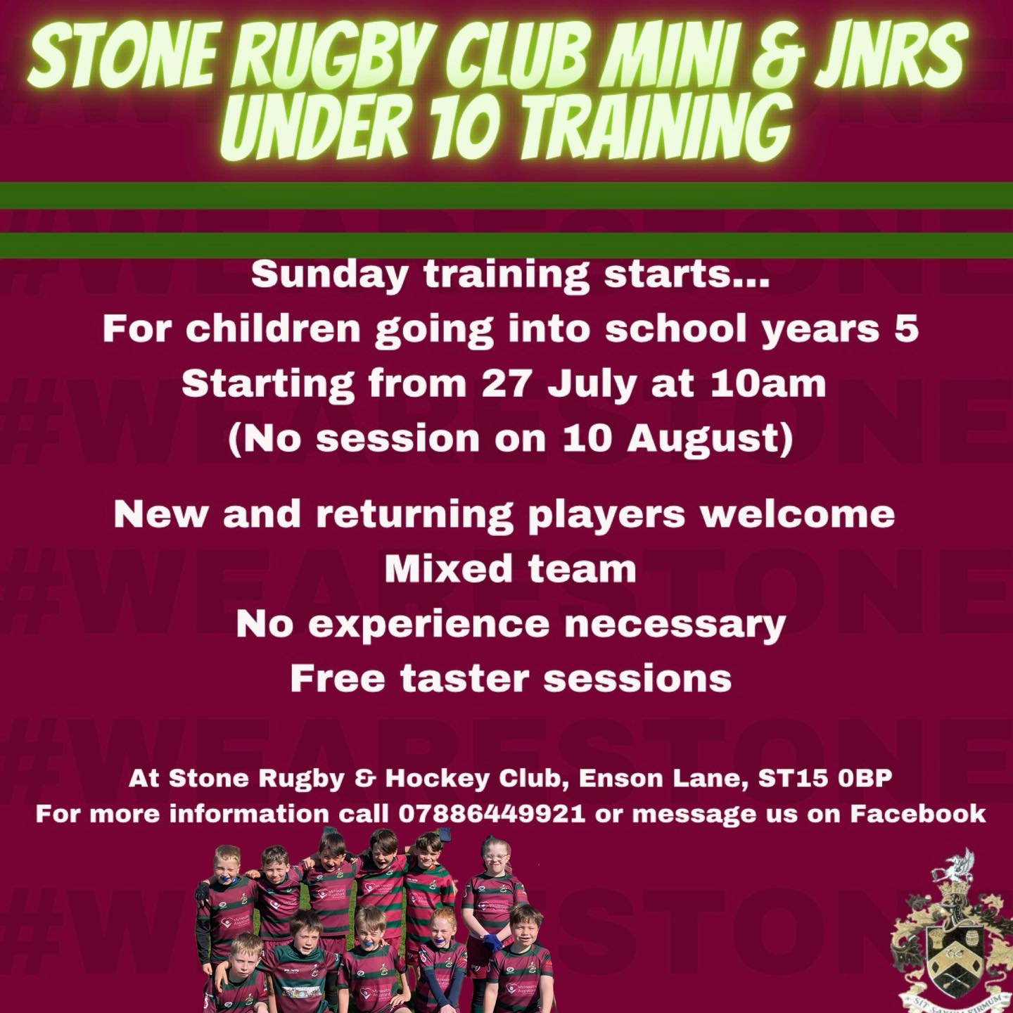 Stone Rugby Club Mini &... - Stone Rugby Club Mini & Juniors