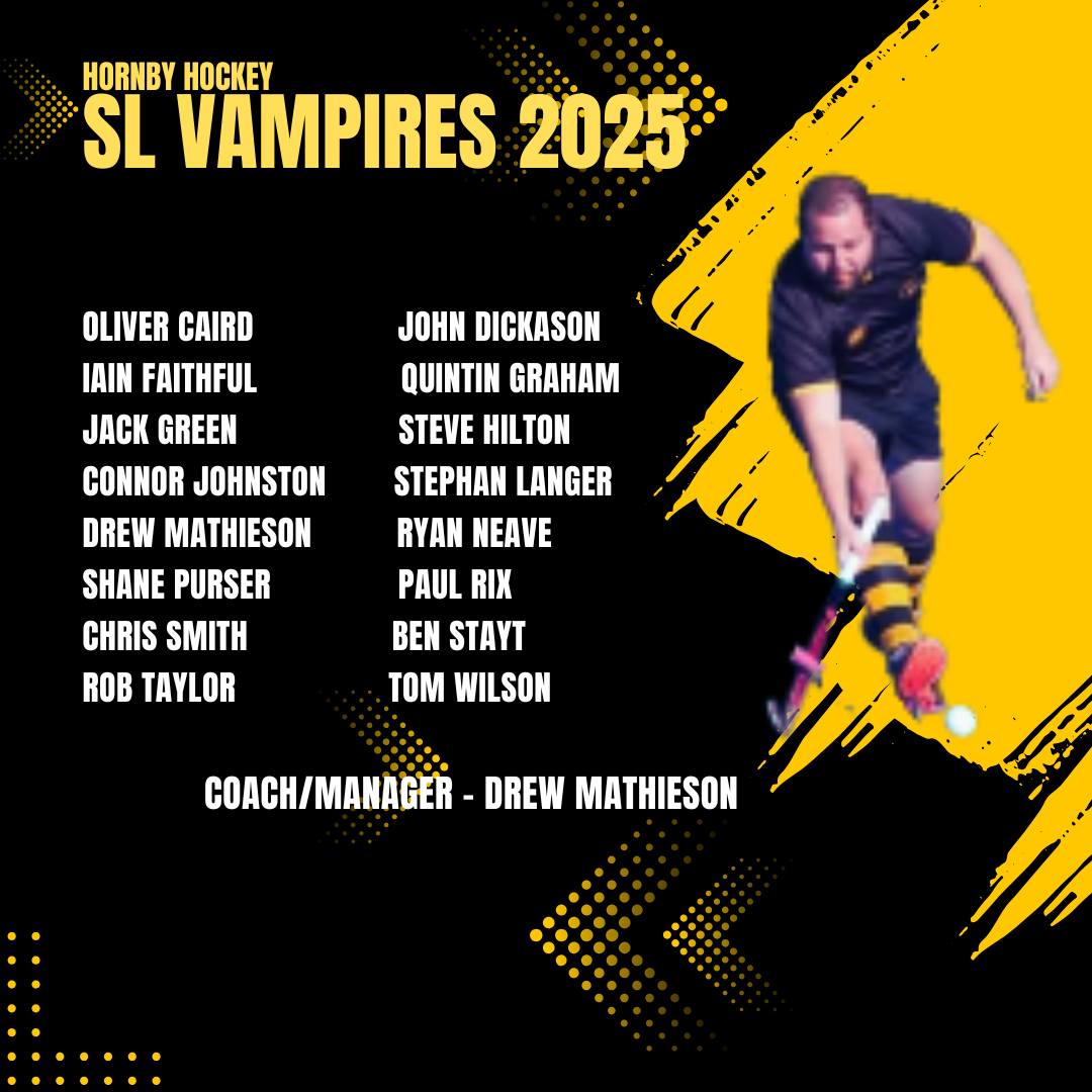 Hornby Hockey Club - MEET THE 2025 VAMPIRES TEAM! We're excited to ...