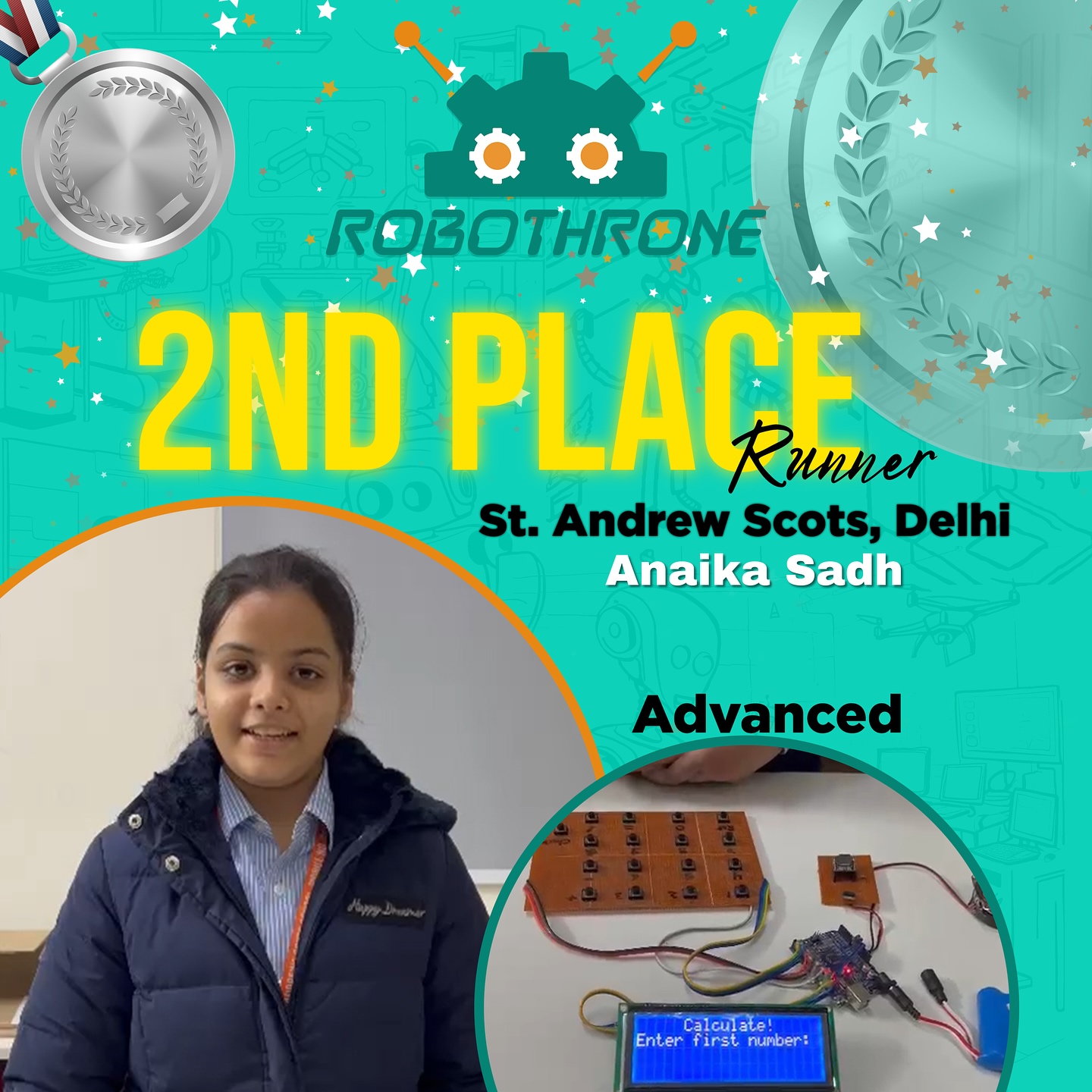 TechyguideIndia - 🚀🏆 RoboThrone Champions Announced! 🏆🚀 🥇... | Facebook