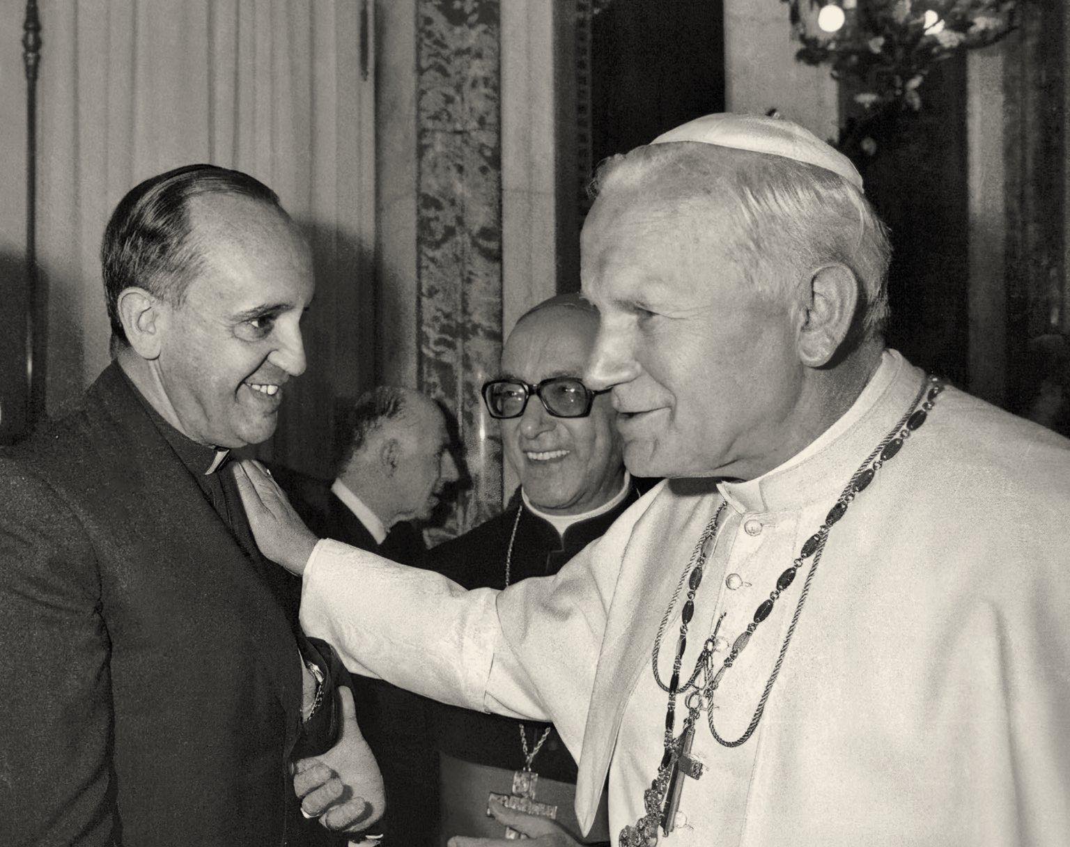 A chance meeting brought together then Fr. Jorge Mario Bergoglio 