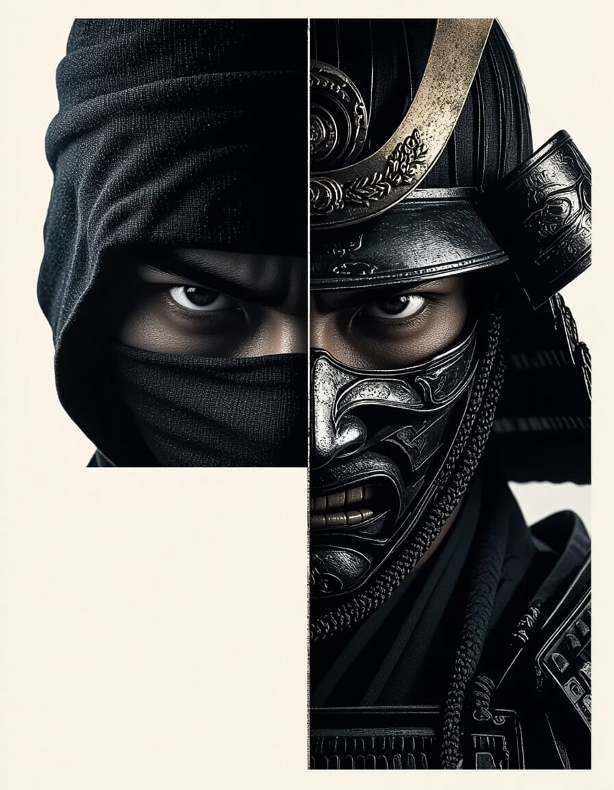 Ninja - 🌑 TATEOKA DOSHUN (立岡 道薫) – The Master of Deception 🥷🎭 