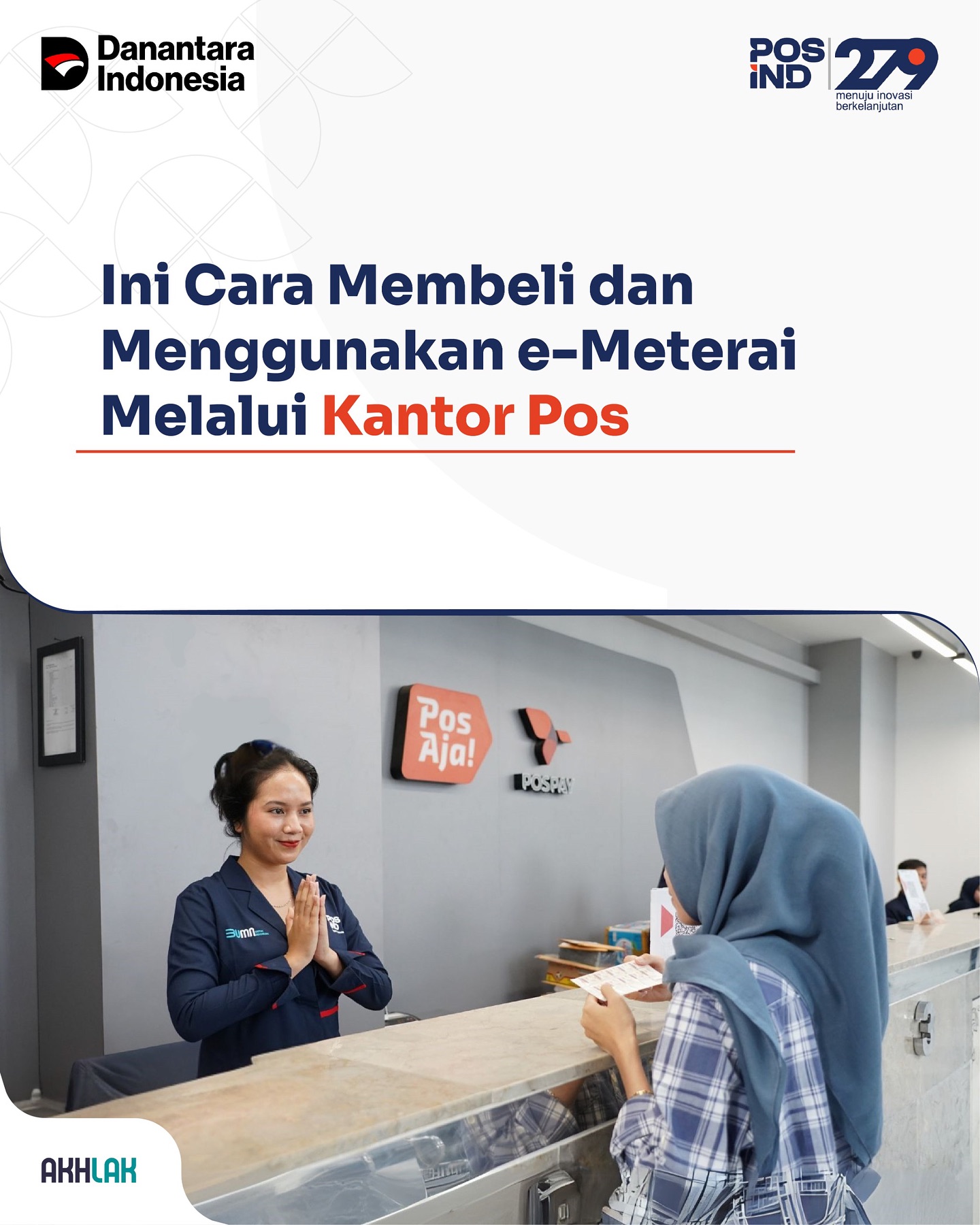 Pos Indonesia - E-meterai kini menjadi syarat penting... | Facebook
