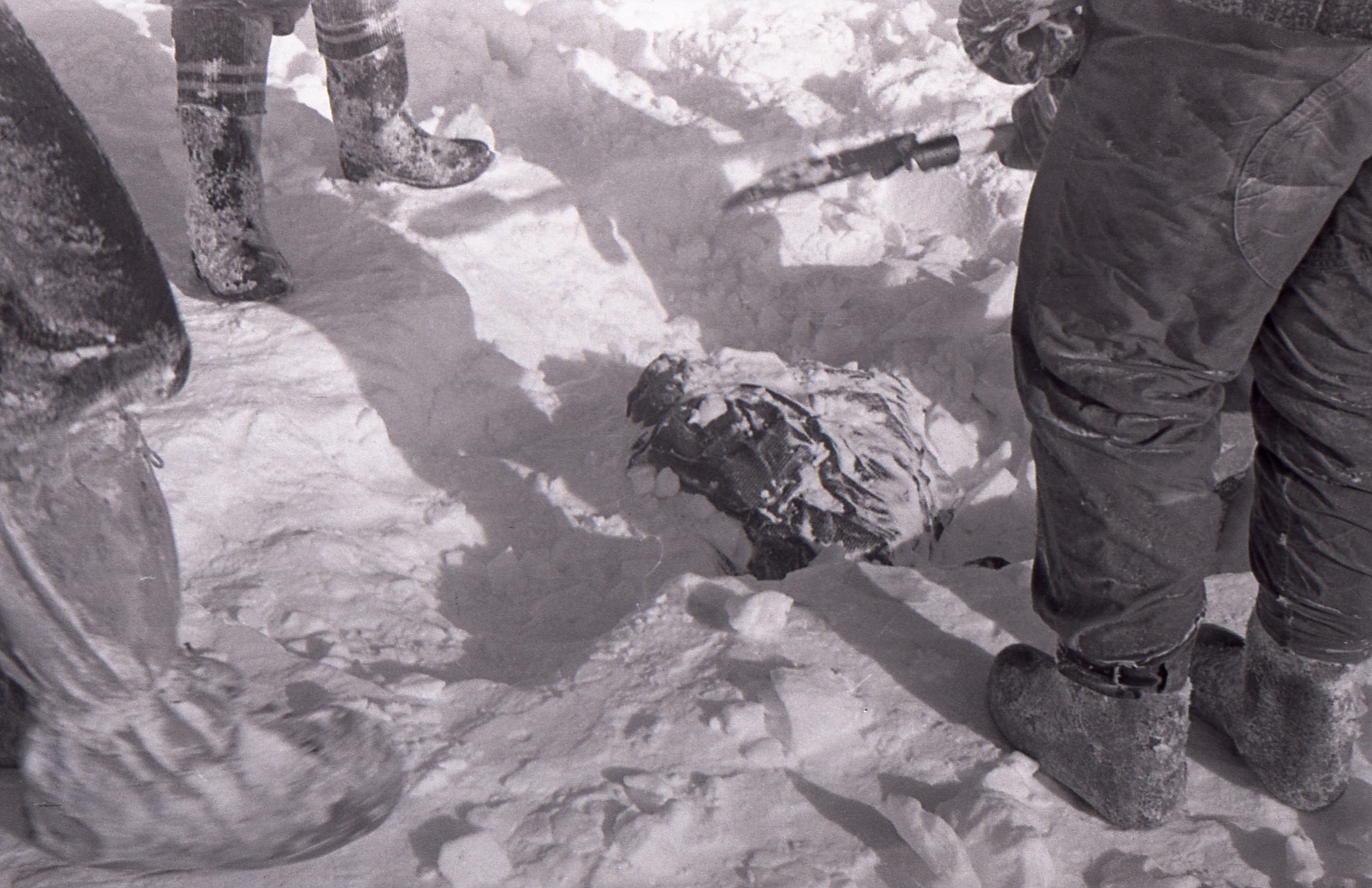 Dyatlov - The discovery of the body of Rustem Slobodin More photos ...