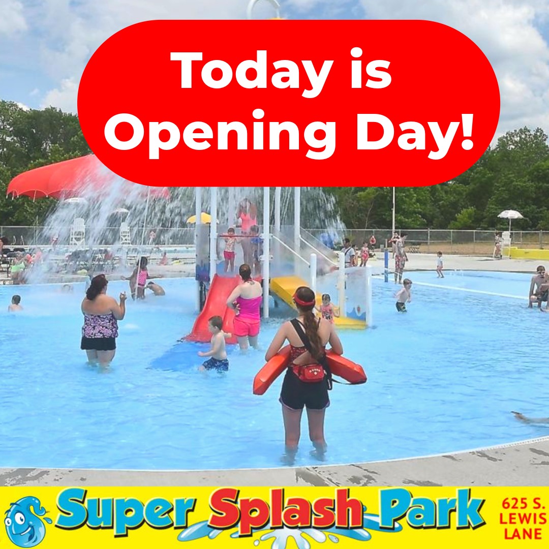 Carbondale - 🌟💦 TODAY’S THE DAY! 💦🌟 Super Splash Park is officially ...