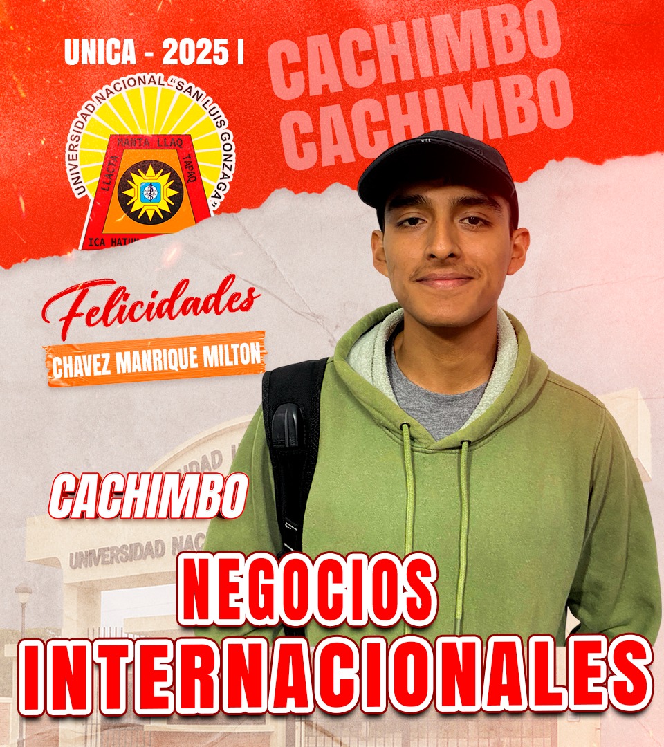 Academia - 🔥Felicitamos a nuestro alumno CHAVEZ MANRIQUE, MILTON por su ...