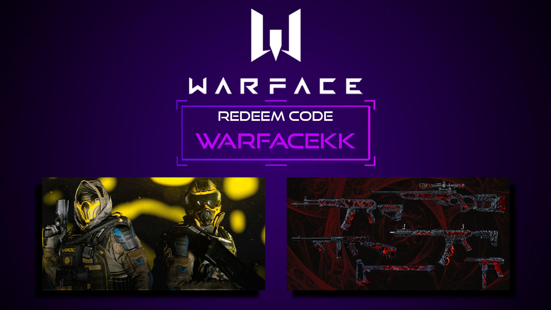 WARFACE REDEEM CODE | Facebook