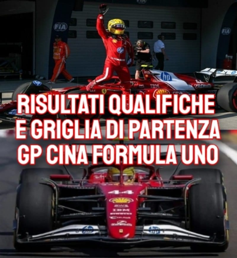 Notizie - 🔴 Risultati qualifiche F1 GP Cina 2025: pole position e ...