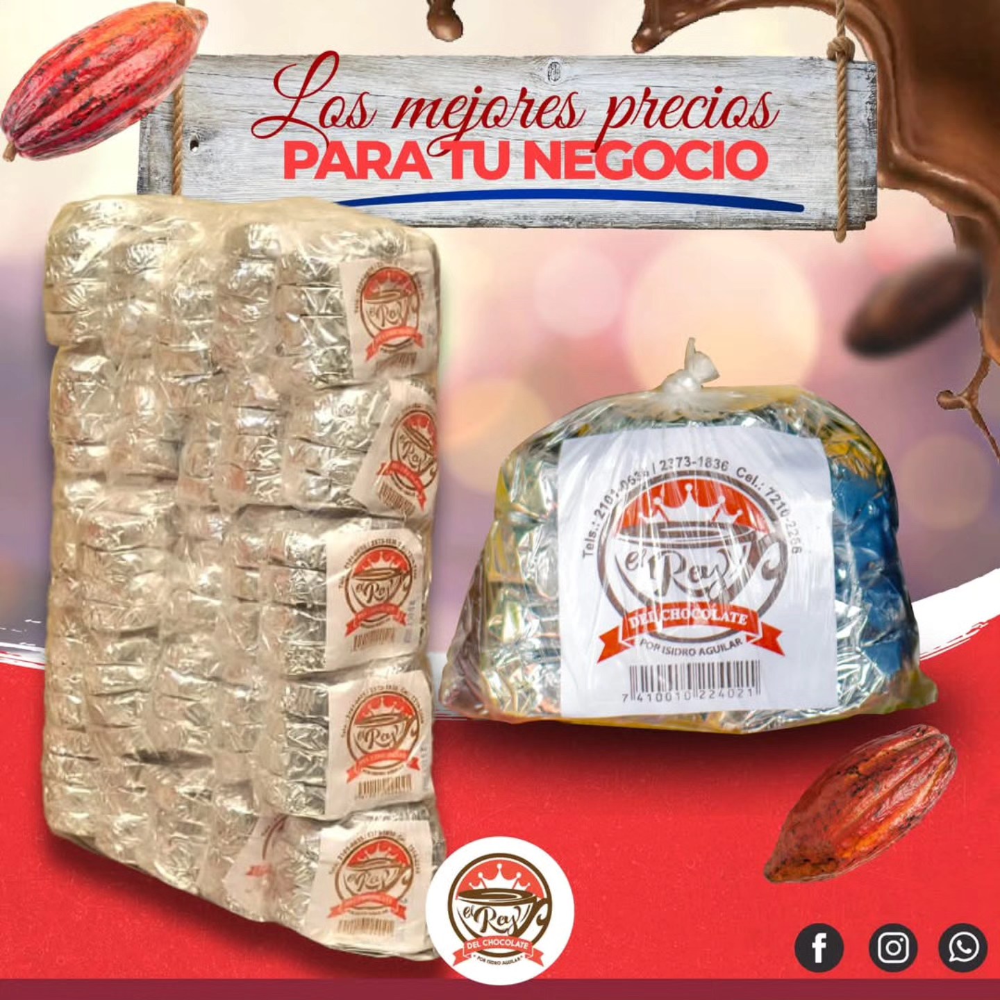 El - ☕👉El Rey del Chocolate cuenta con distintos precios y ...