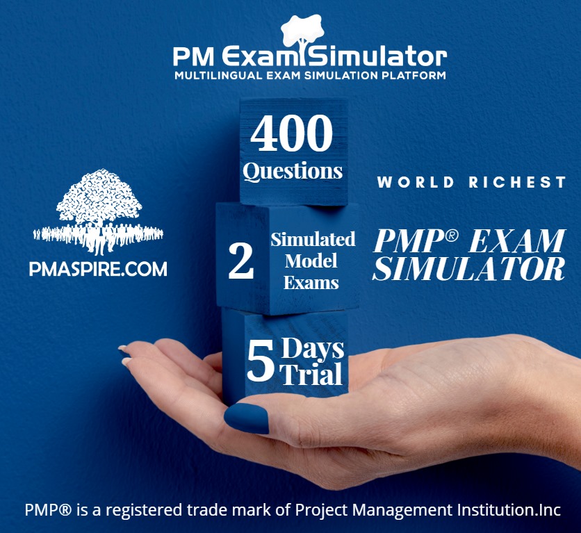 Michael - **Check out the World's Richest PMP® Exam Simulator!** Get ...