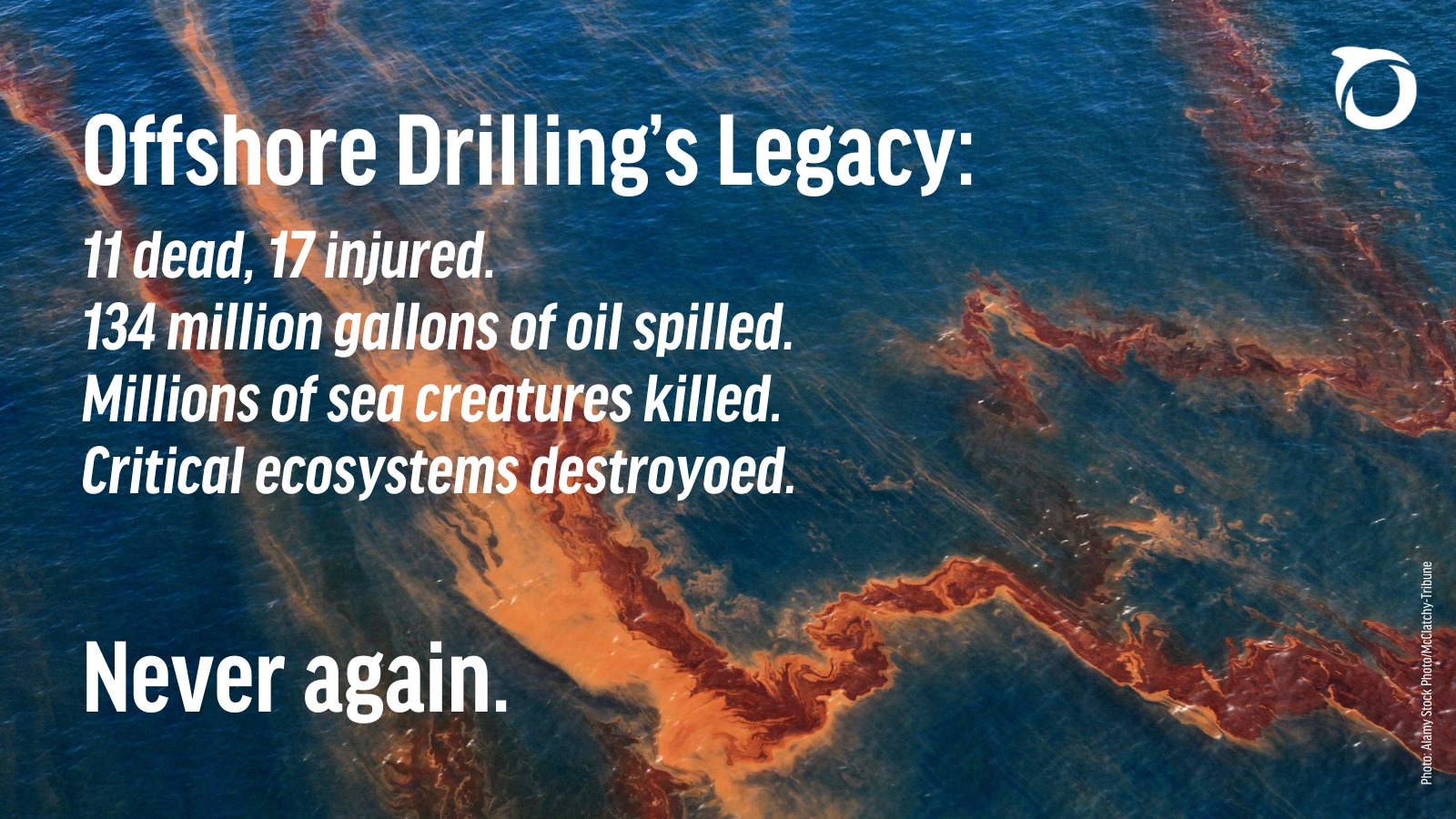 Oceana - 15 years ago today, the Deepwater Horizon rig exploded ...