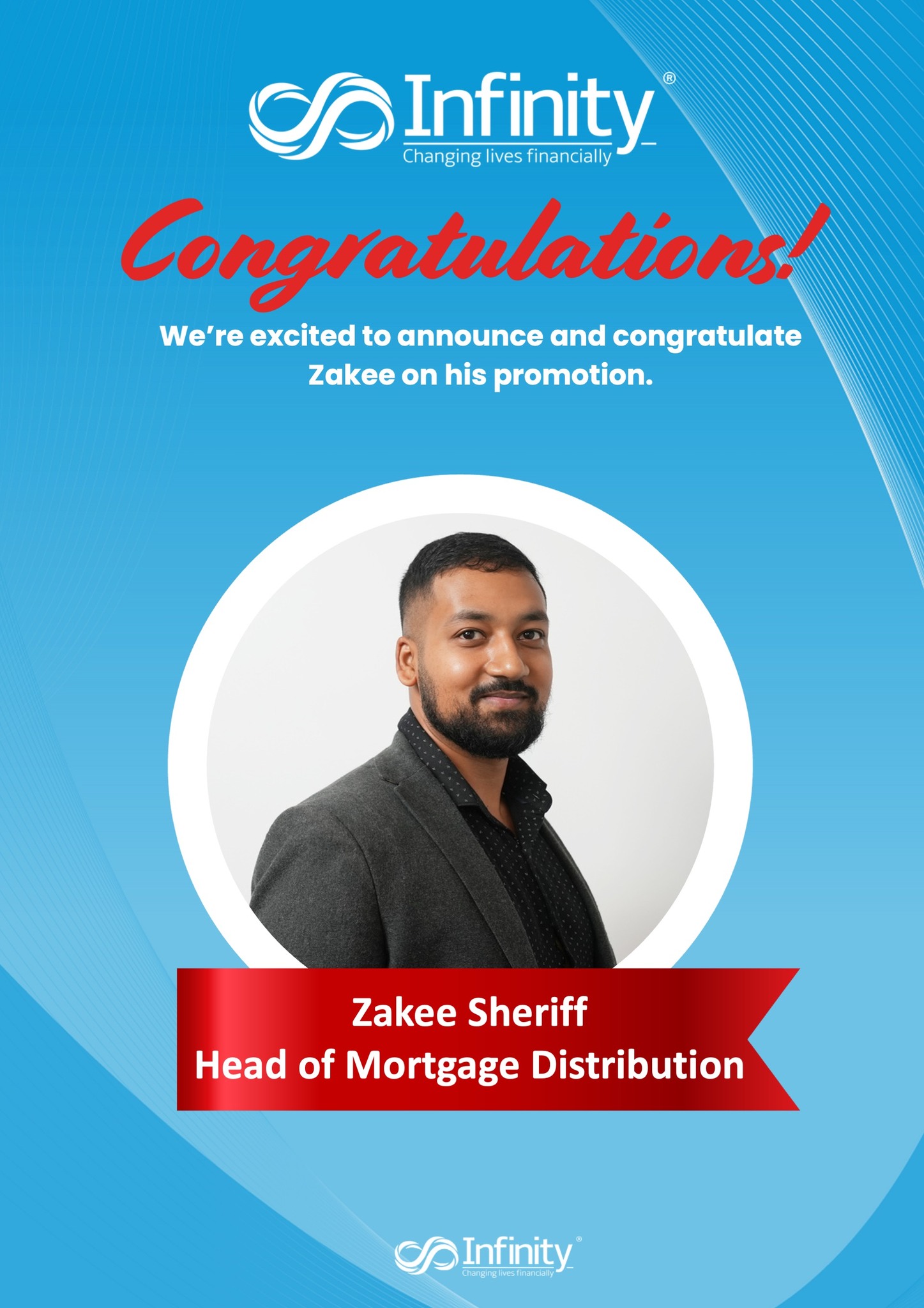 Infinity - Big news for the Infinity Fam 🎉 Congratulations to Zakee ...