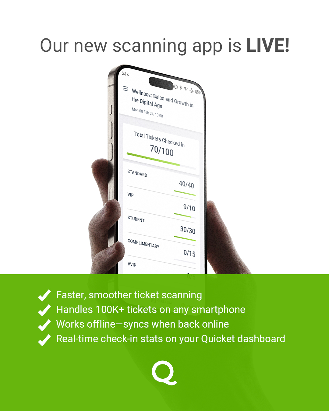 Quicket - 🔥 Say hello to the new Event Organiser Ticket Scanning App ...