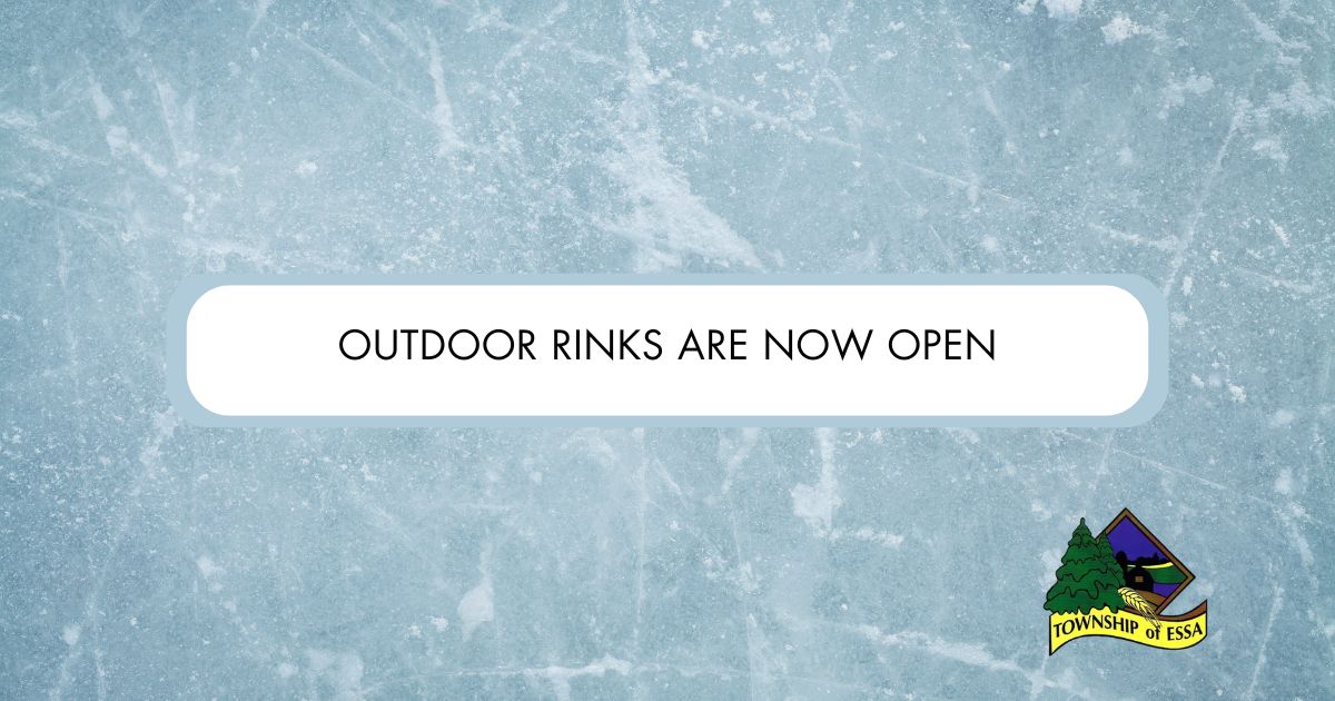 Township - 🌨️ ️ The wait is over—our outdoor rinks are NOW OPEN! ️🌨️ ...