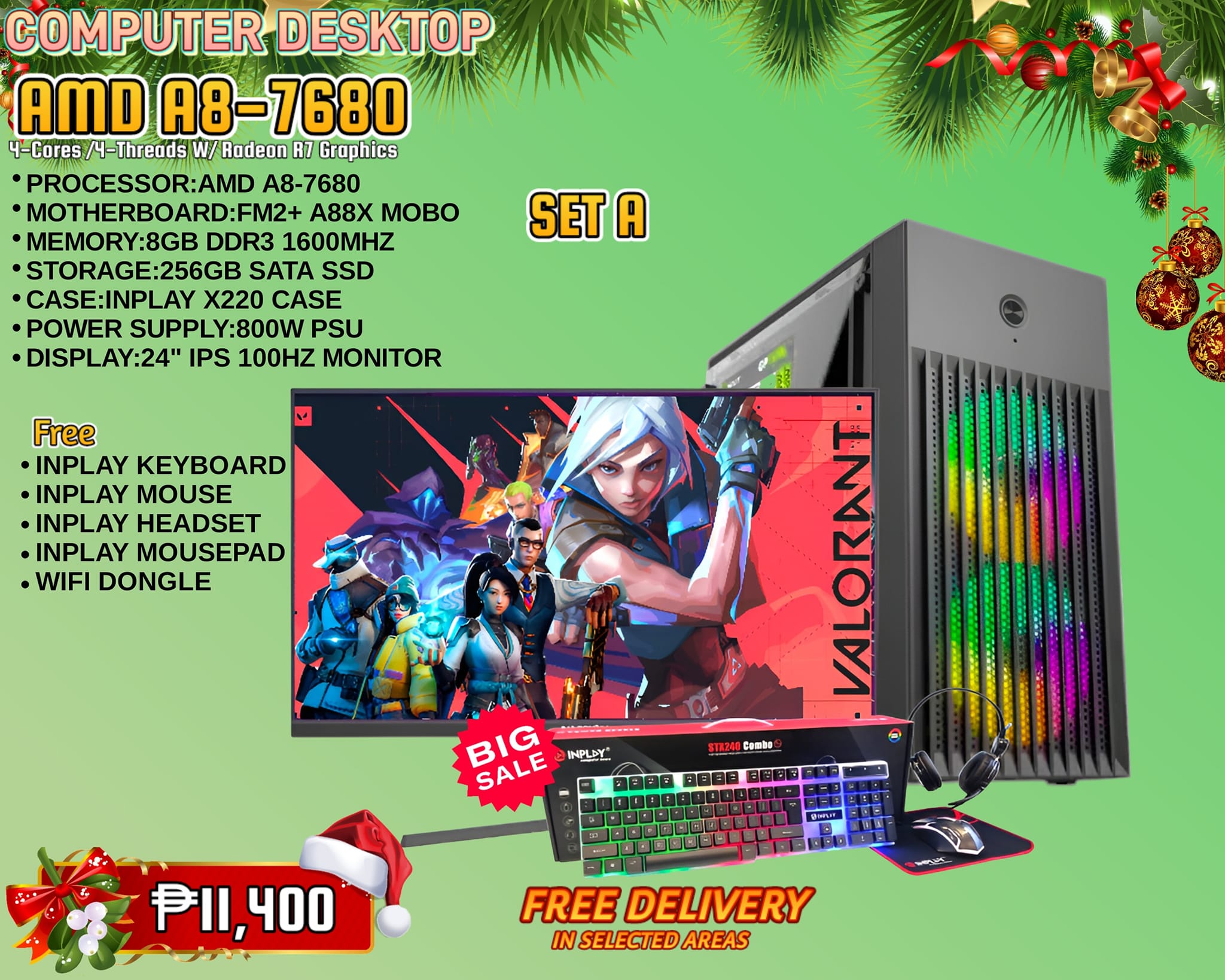 PC Linx - ️🌲BER-MONTH BUDGET-FRIENDLY COMPUTER SET / PC... | Facebook