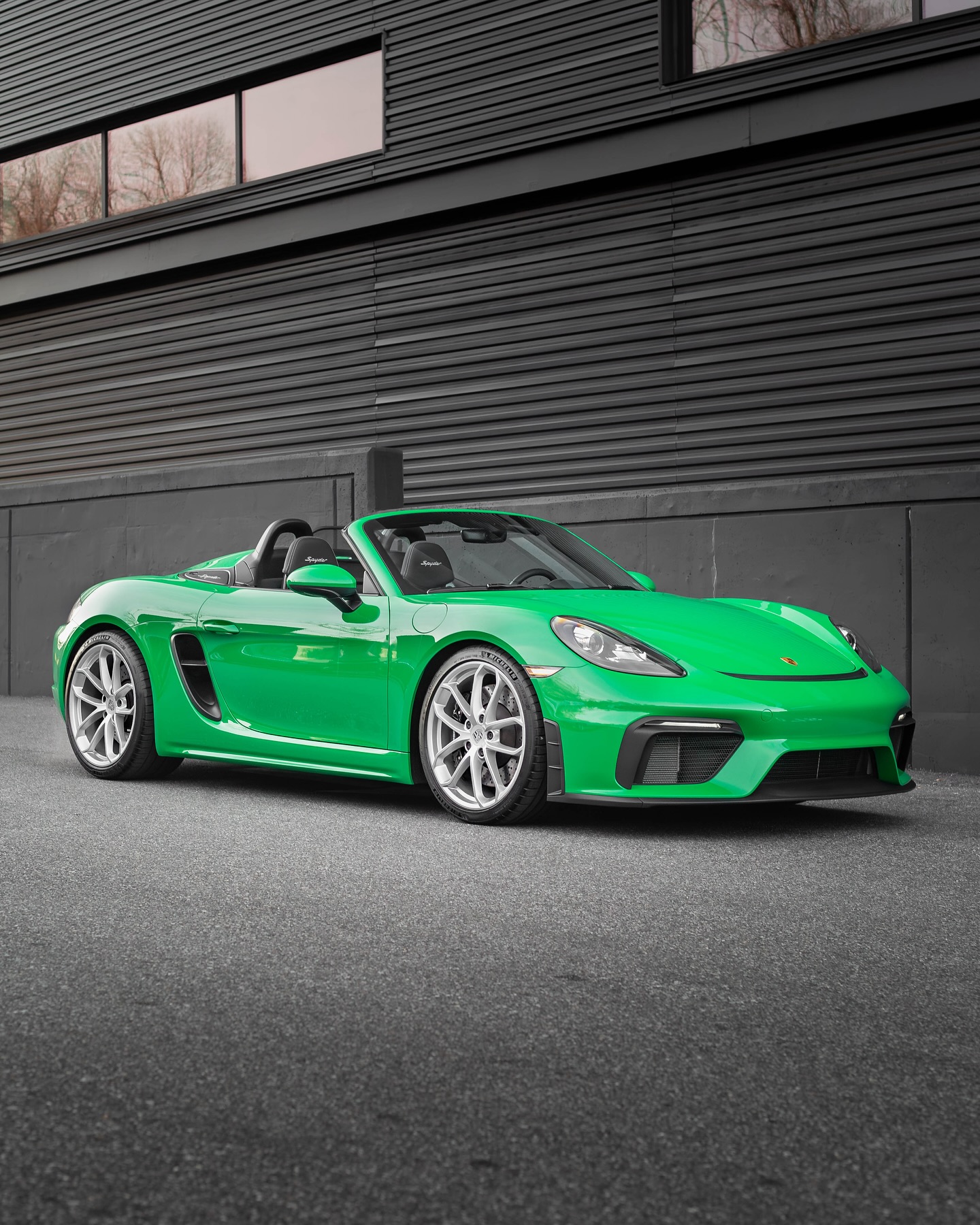 This Python Green Porsche 718 Spyder... - Porsche Main Line | Facebook