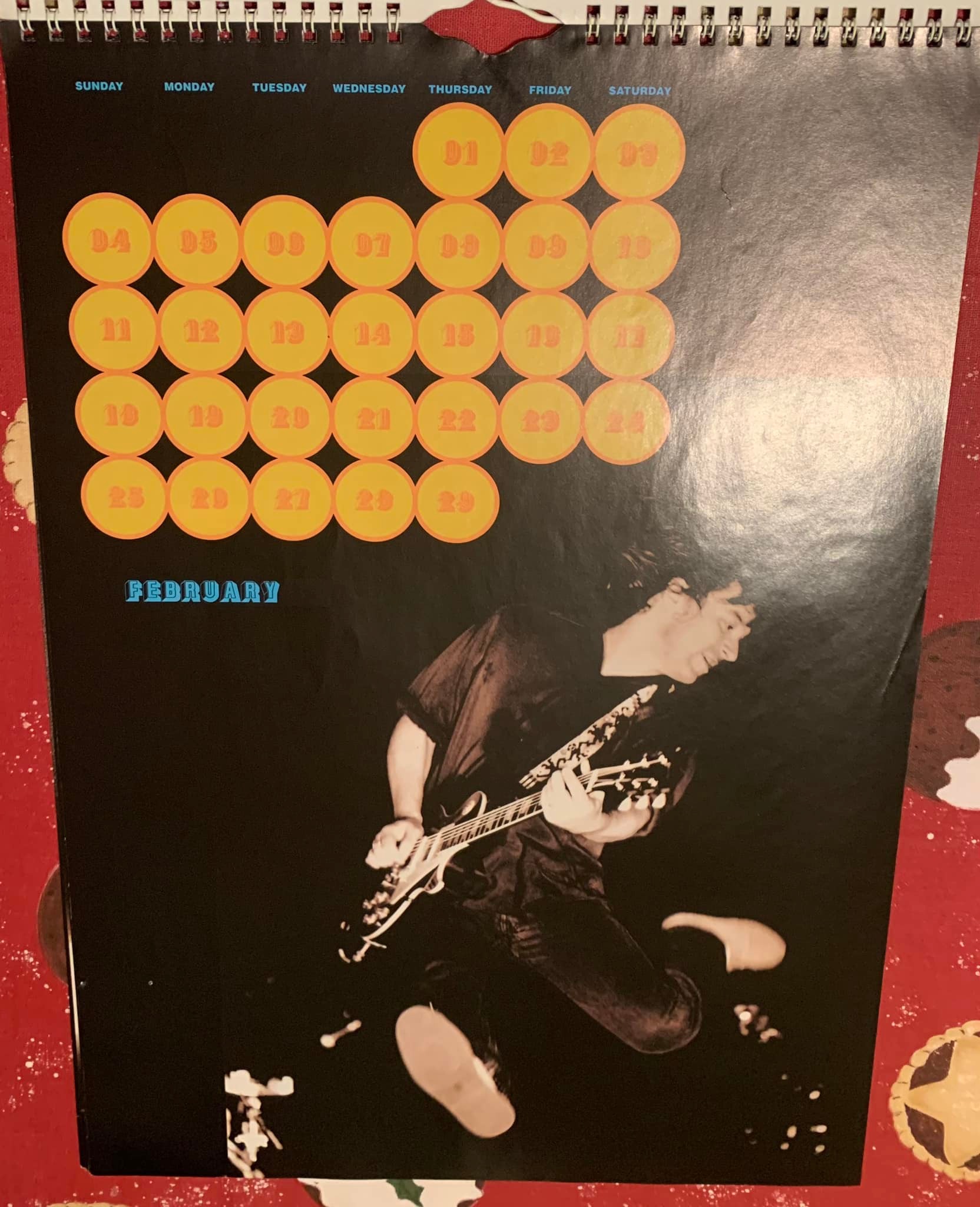 Complete 1996 Tour Calendar