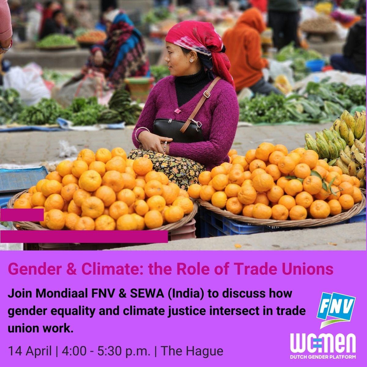 WO=MEN - 🌍 Gender & Climate: The Role of Trade Unions Climate change ...