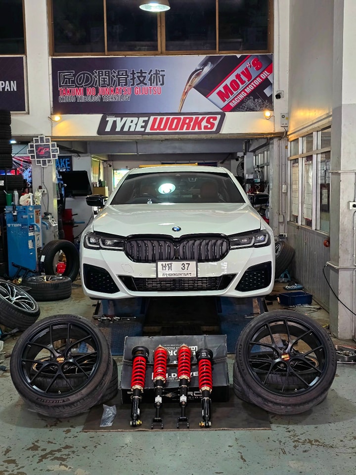 Tyreworks Shop - เสร็จอย่างสมบูรณ์ BMW G30 ล้อ BBS RID... | Facebook