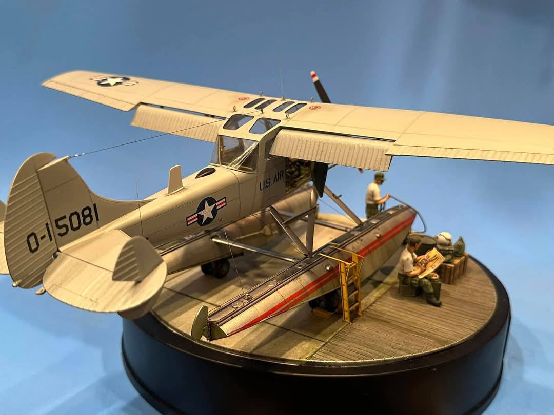 1/32 Roden O-1E Bird dog on floats by Mike Witkowski