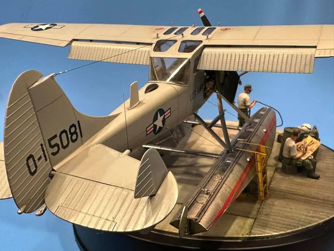1/32 Roden O-1E Bird dog on floats by Mike Witkowski