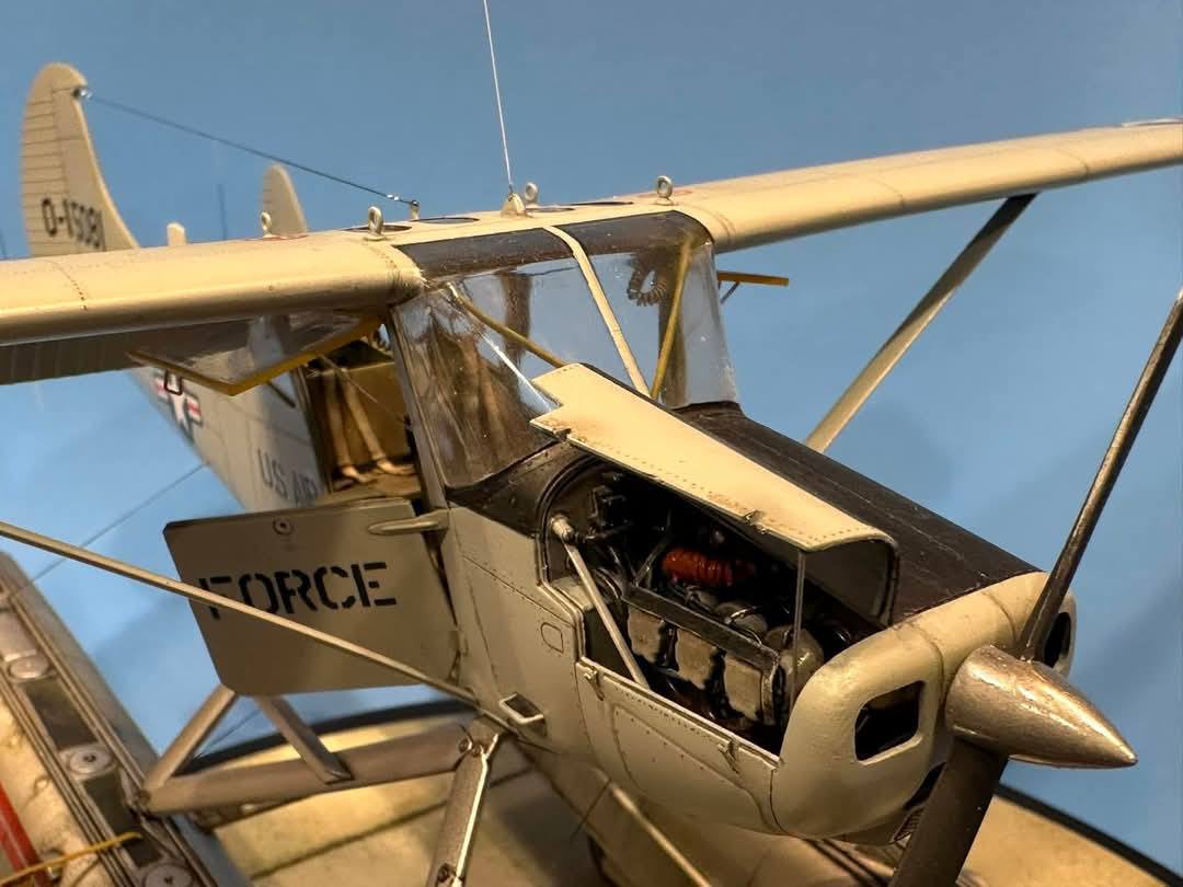 1/32 Roden O-1E Bird dog on floats by Mike Witkowski