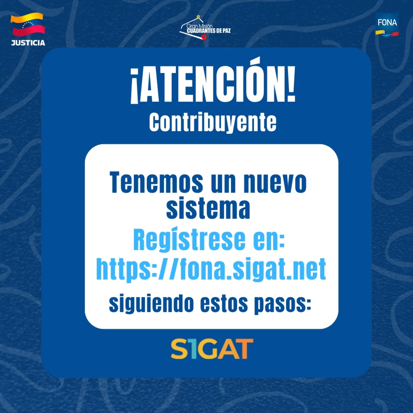 Estimado contribuyente, te... - Fondo Nacional Antidrogas | Facebook
