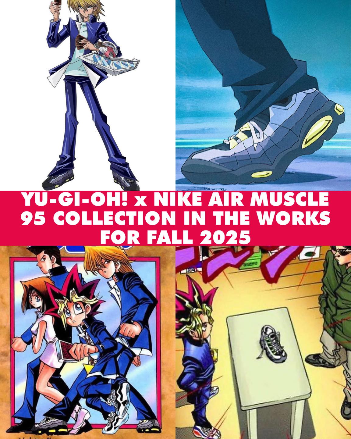 Jordan - Yu-Gi-Oh! X Nike Air Muscle 95 Pack in the works for Fall 2025 ...