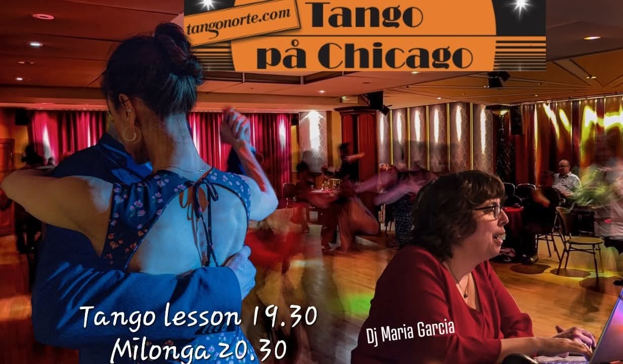 Milonga at Chicago/ DJ Maria Garcia/ Drop-in Tango Lesson