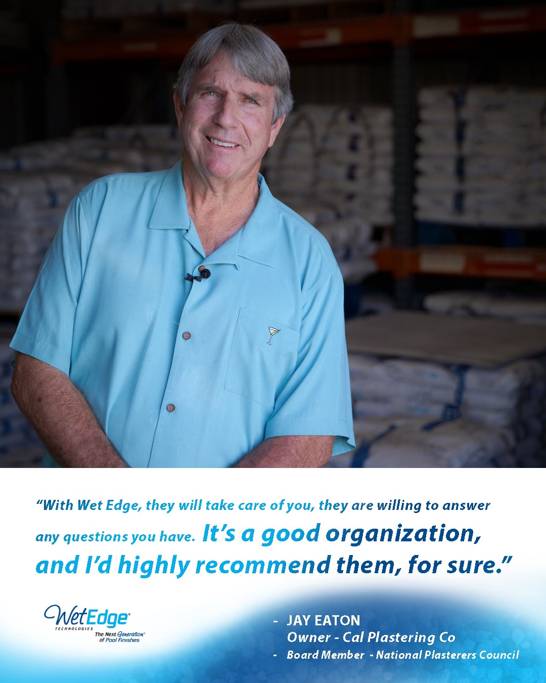 Jay Eaton at Cal Plastering Co.... - Wet Edge Technologies | Facebook