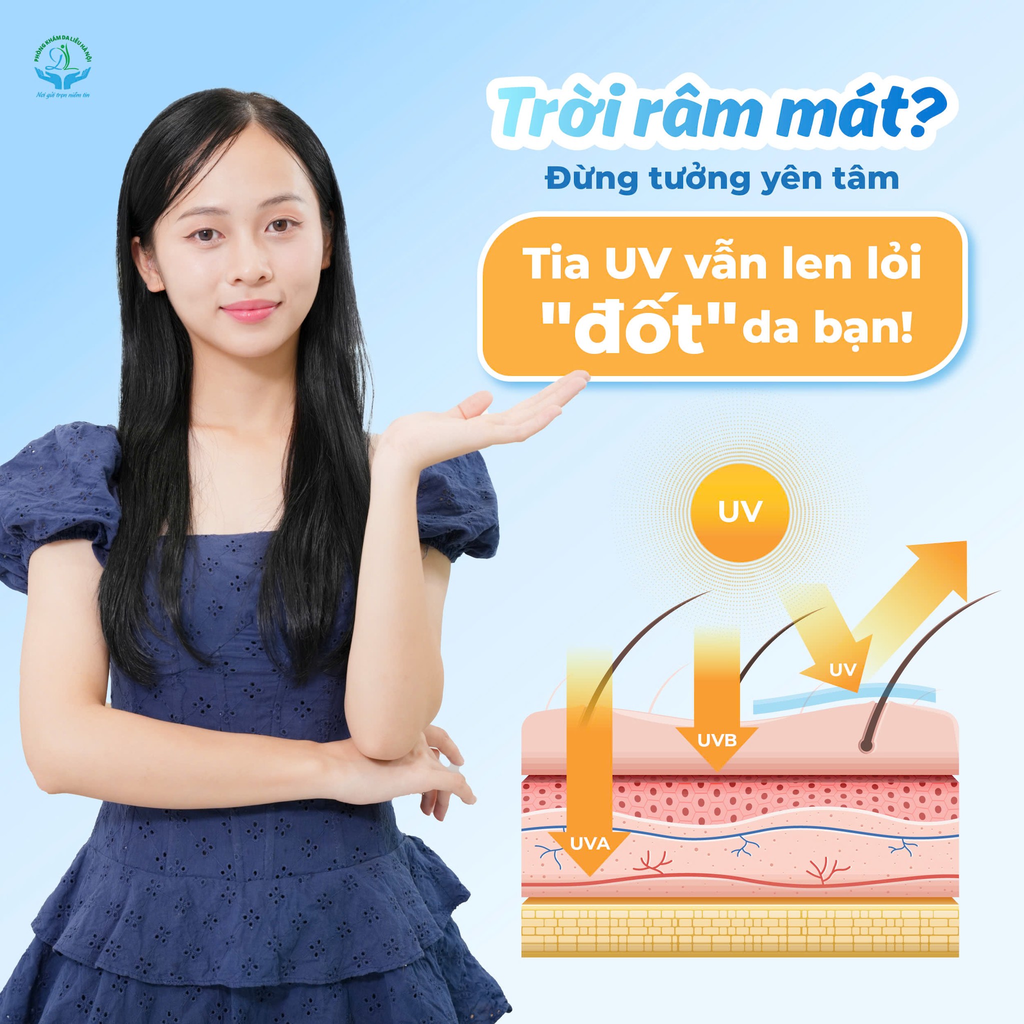 Trời râm mát? Đừng tưởng yên... - Phòng Khám Da Liễu Hà Nội | Facebook