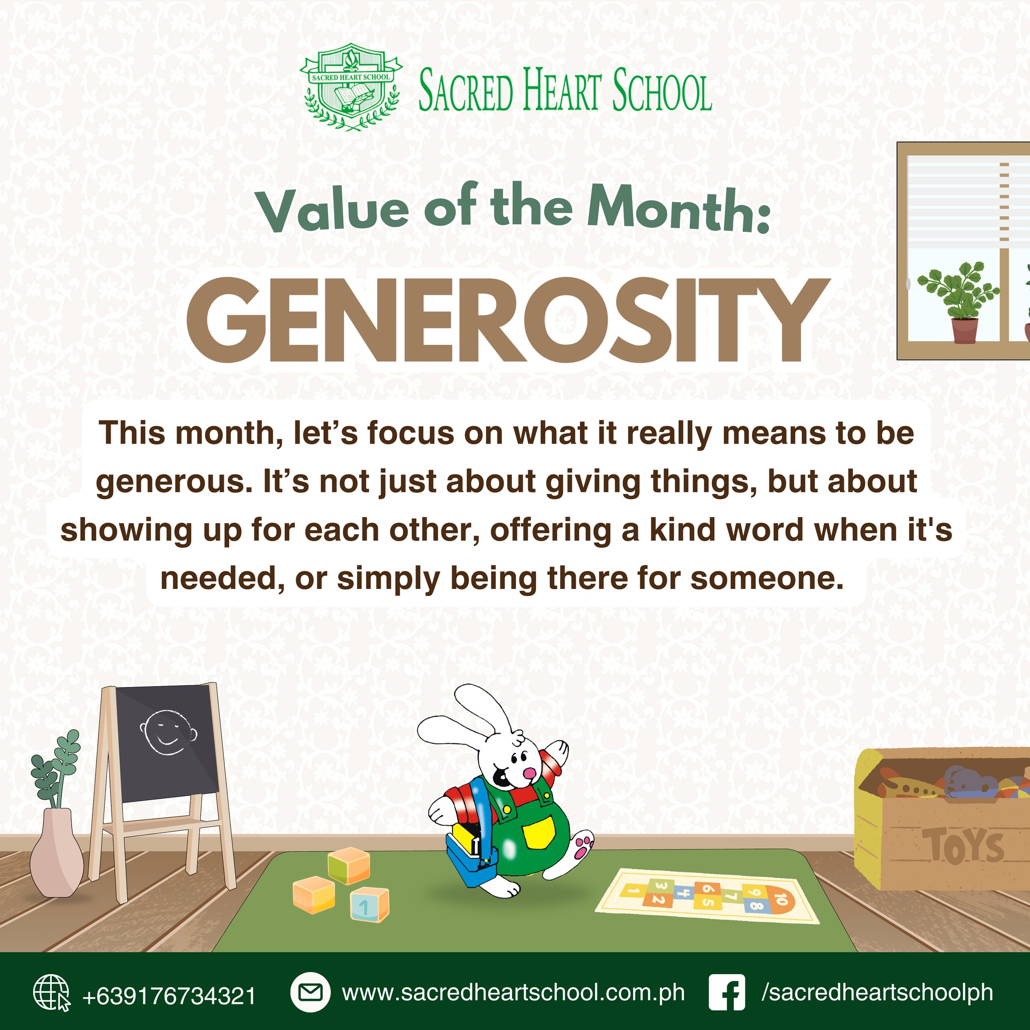 Sacred - Value of the Month: Generosity – Giving without expecting ...