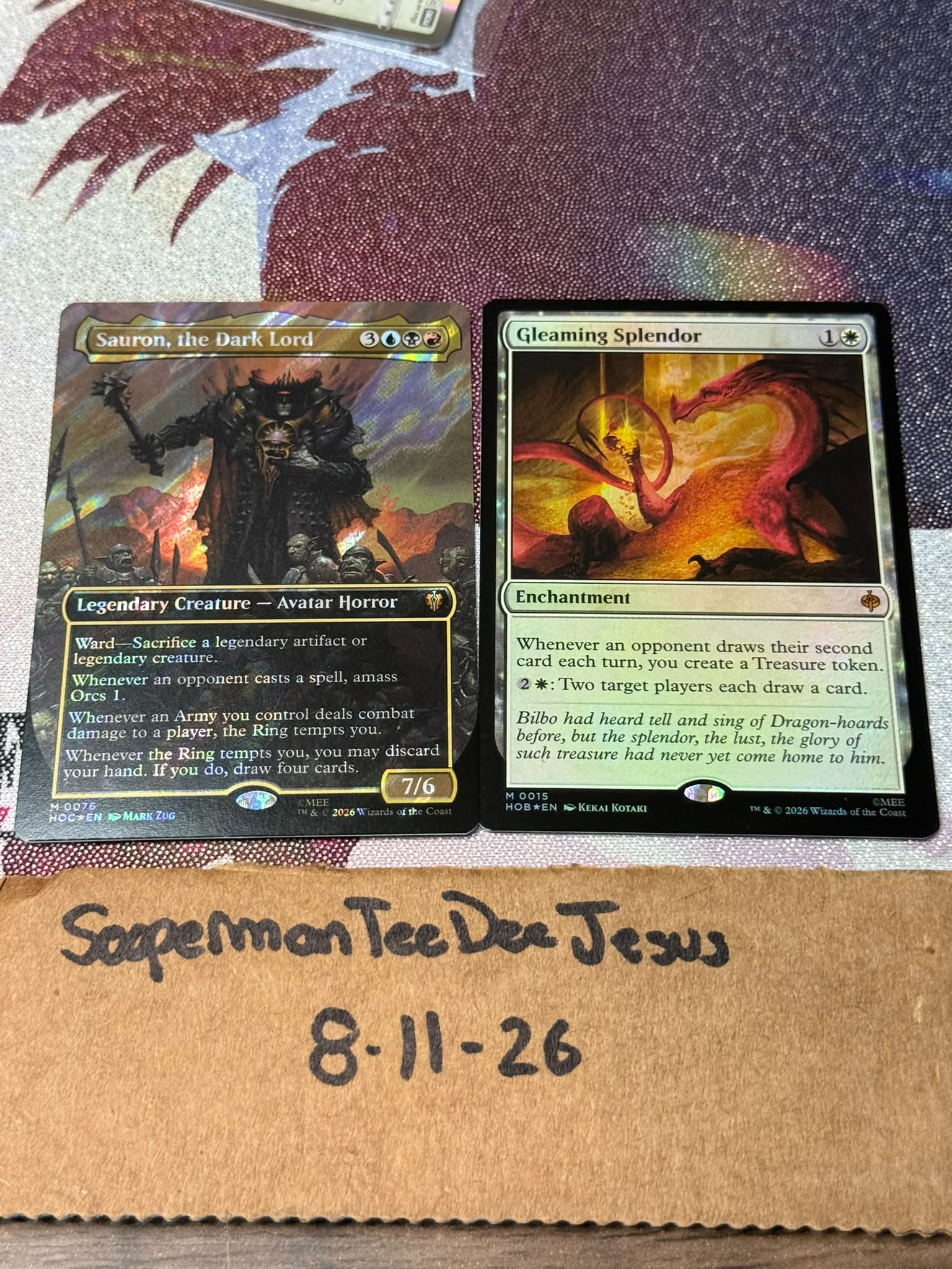 Surge Sauron and Gleaming Splendor for sale