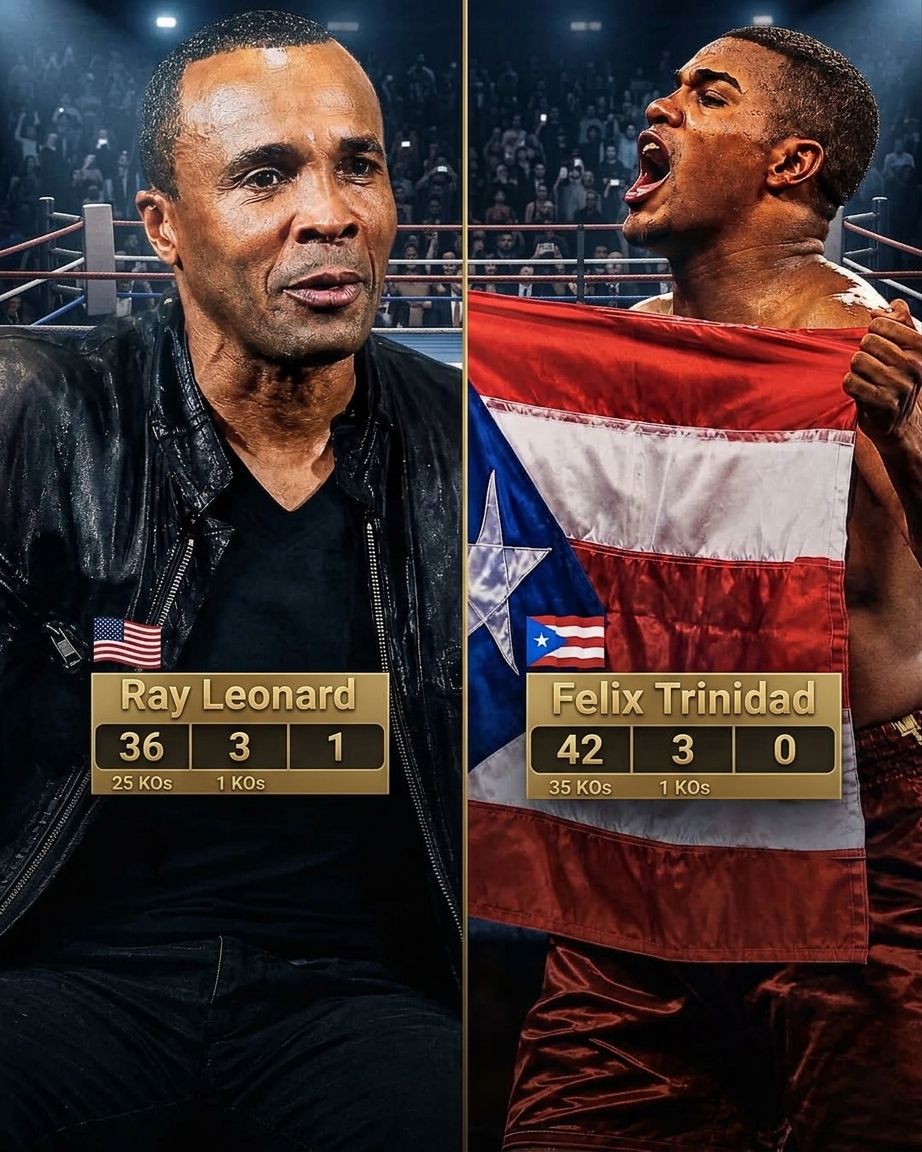 Félix “Tito” Trinidad, a three-division world champion and one of