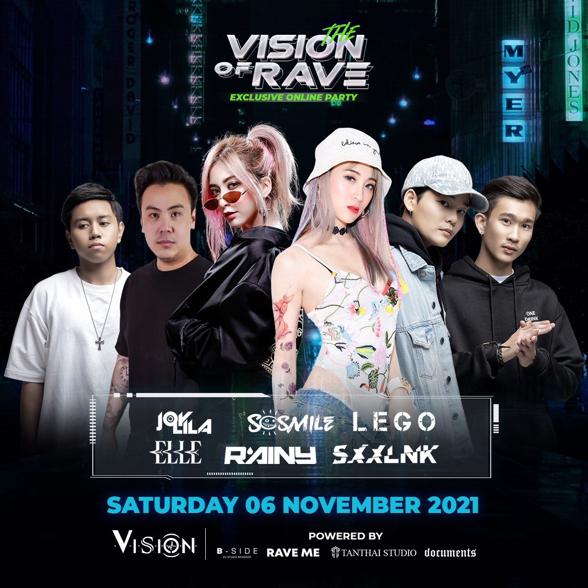 RAVE ME - Vision Club Bangkok present 