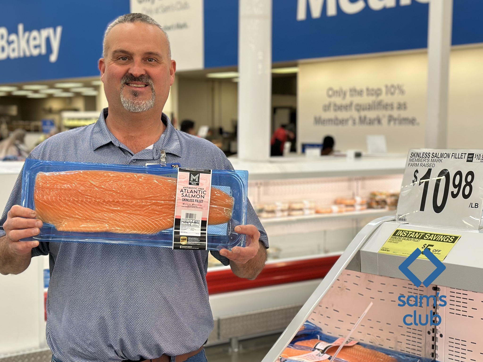 Sam's - These #MembersMark Farm Raised Skinless Atlantic Salmon Fillet ...