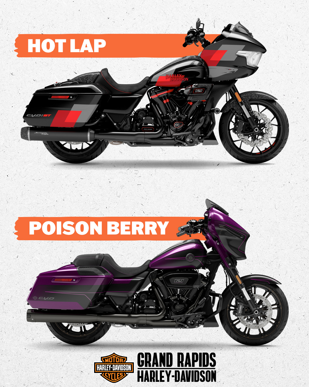 Harley Davidson Color Codes 800x420