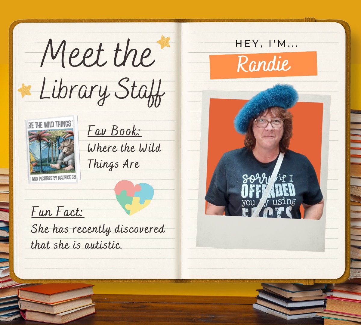 McMillan - ⭐ Meet The Library Staff! 📖 This week, we're excited to ...