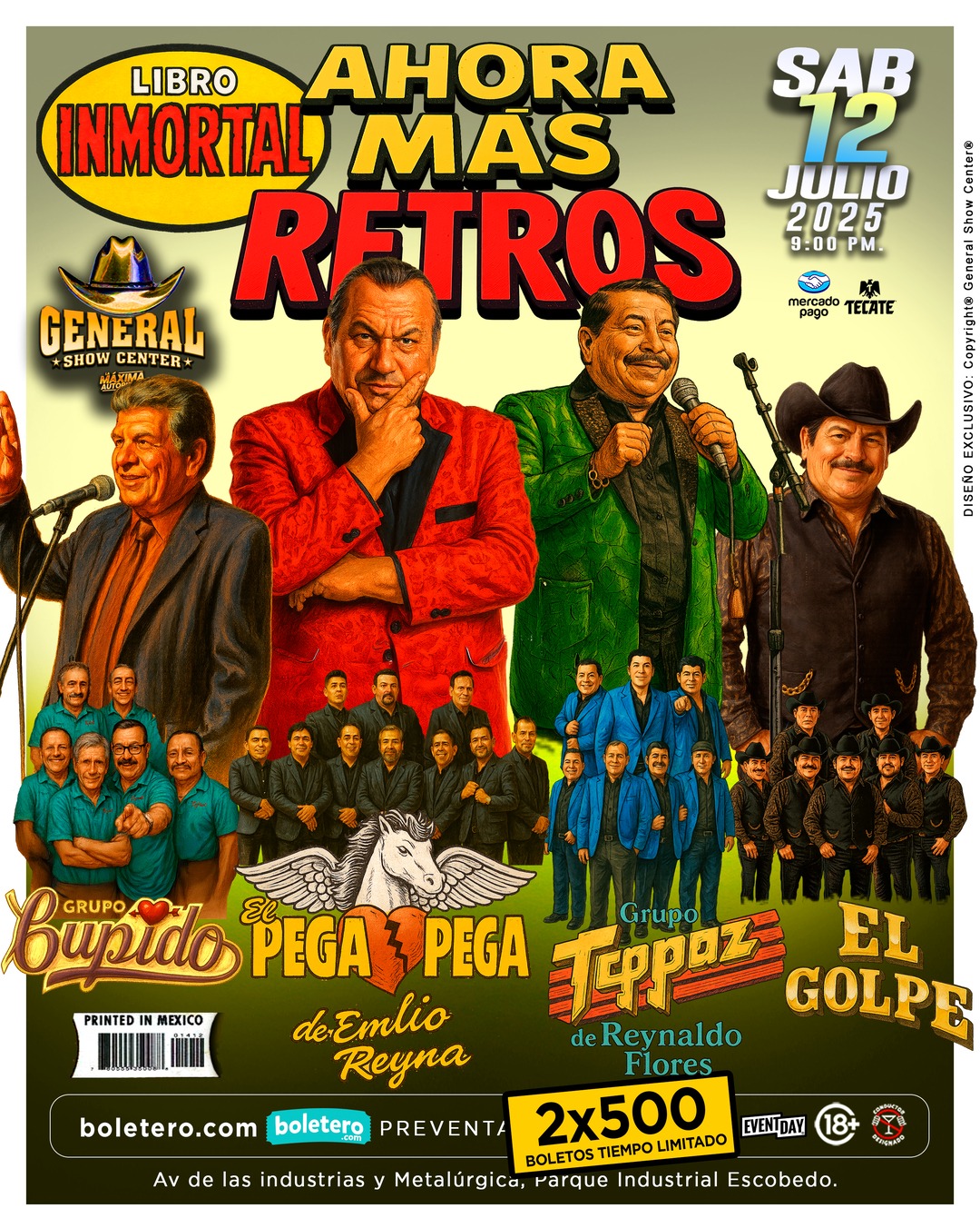 🔥 EL LIBRO INMORTAL 💥 AHORA MAS... - GENERAL SHOW CENTER | Facebook