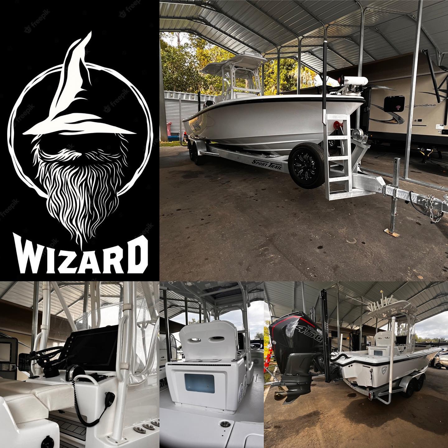 The RV Wizard - For Sale!!!! 2018 Barker Bay Boat with a...