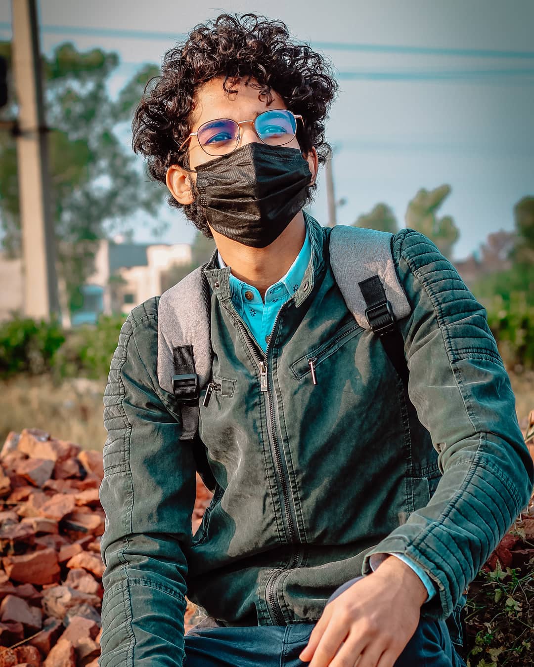 USAMA ZAHID - ماسک لگائیں،دل نہیں۔ Captured by @burhan_nawaz_rajput ...