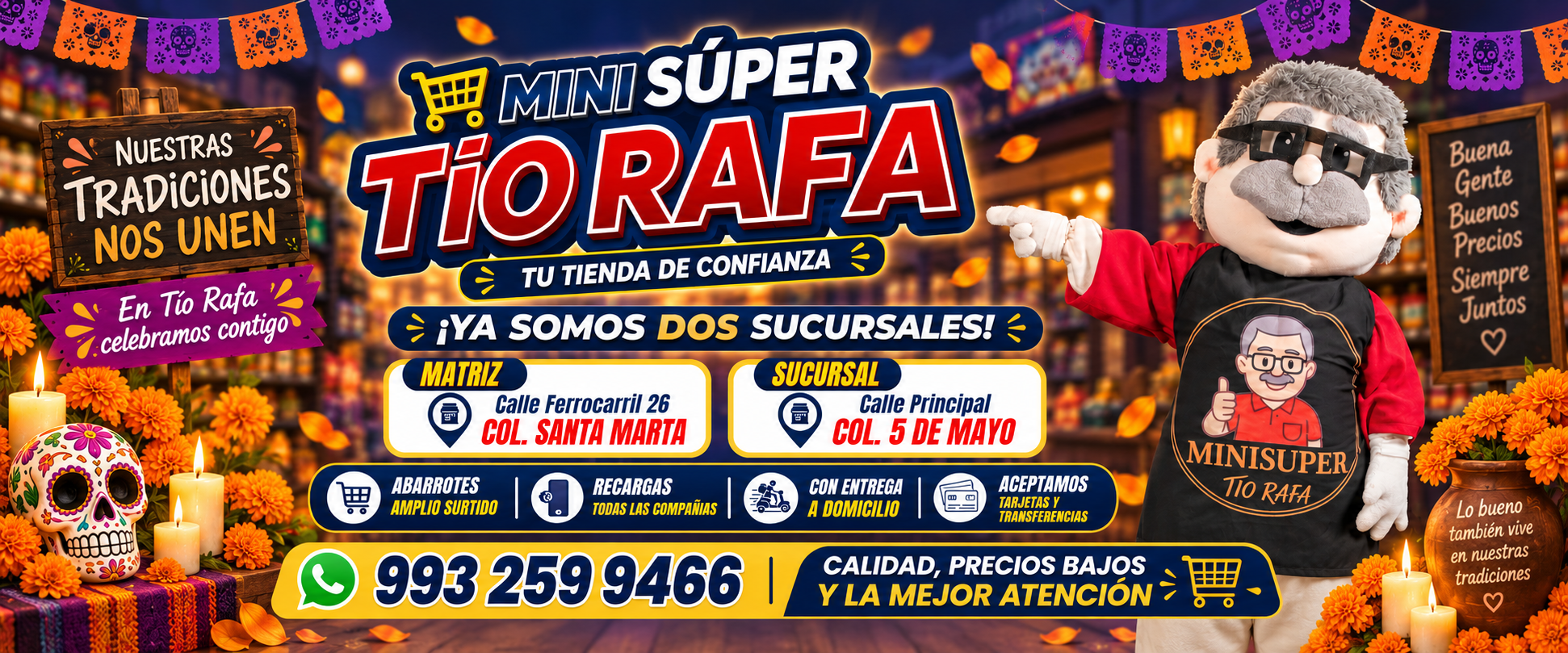 Mini Súper Tío Rafa Salto de Agua | Salto de Agua