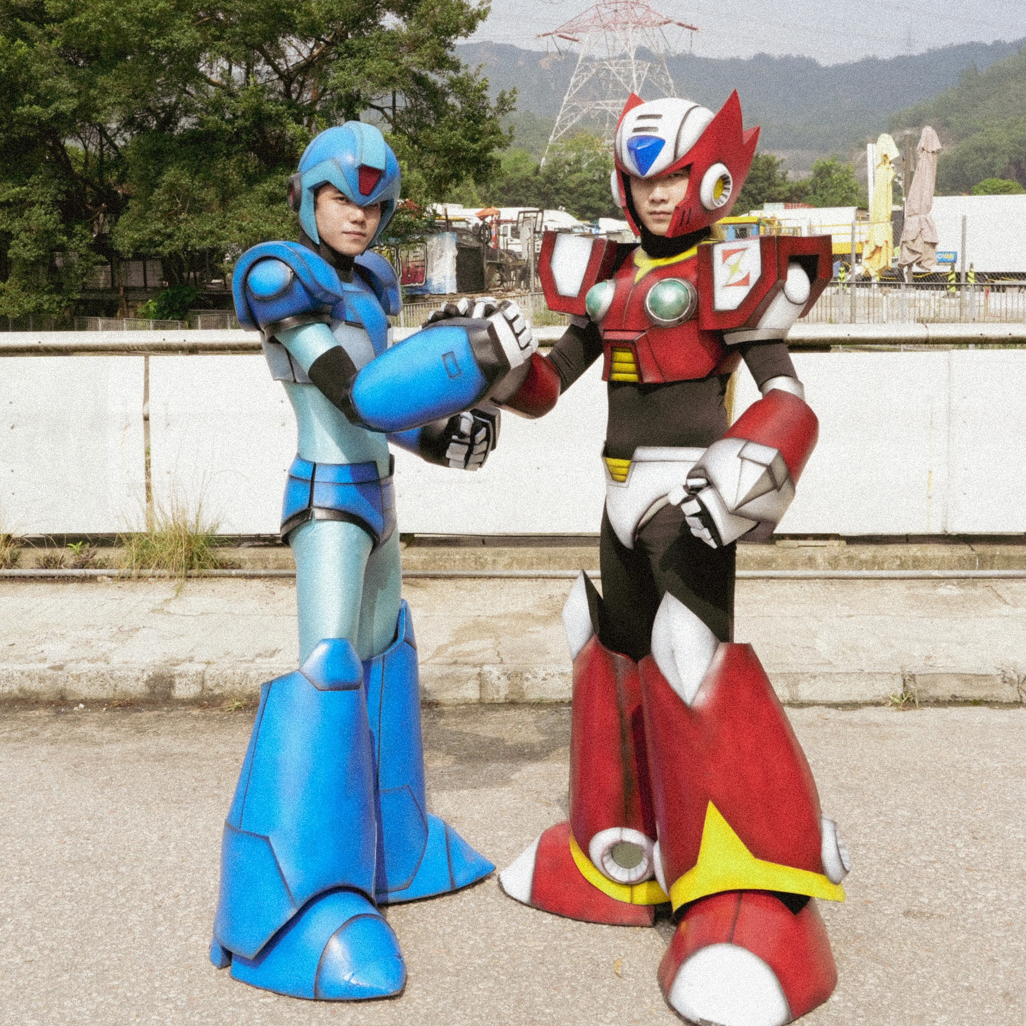Mega Man X vs Black (Fake) Zero Live-action cosplay battle💥 All edits ...