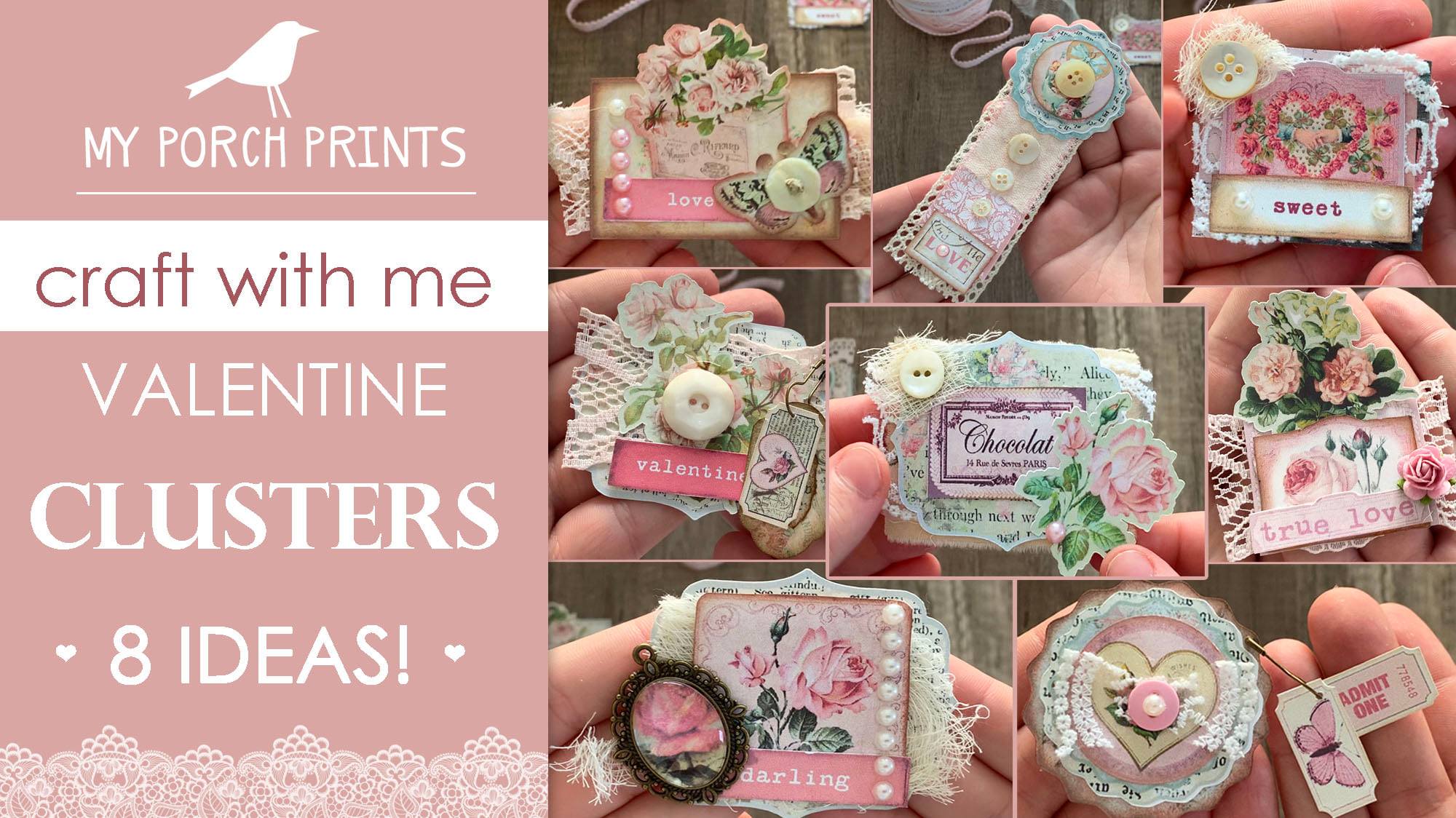 New Video is up!... - Junk Journal Ideas: My Porch Prints | Facebook