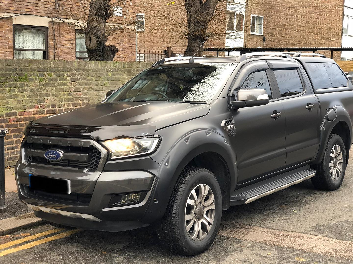Id Wraps - ️Ford Ranger wrapped in Satin Black...