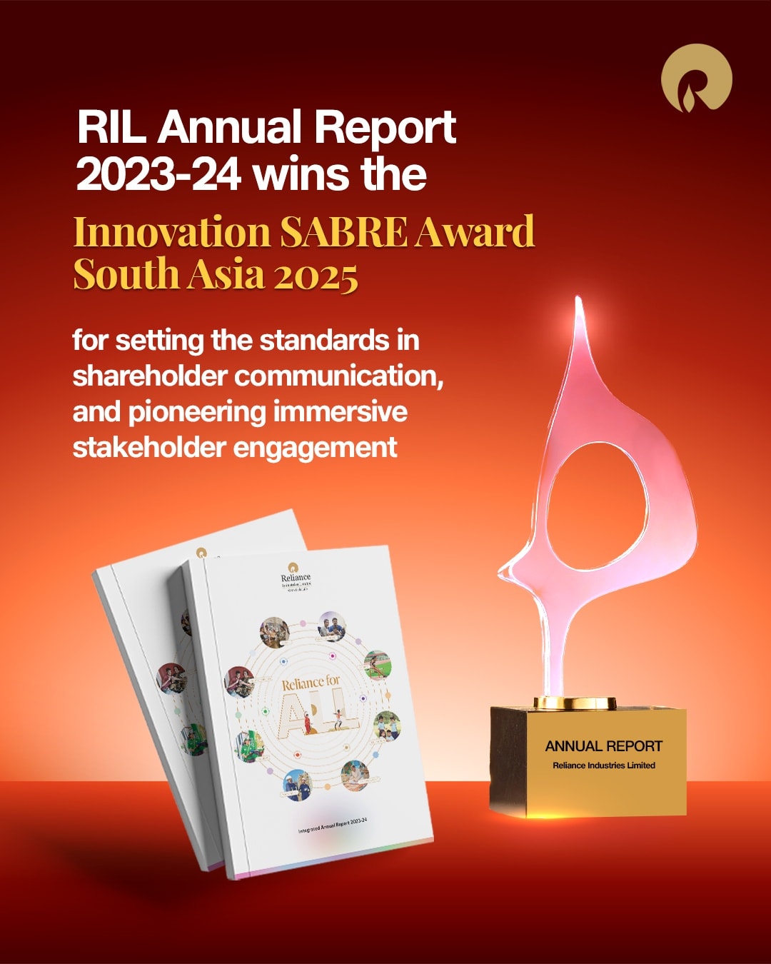 We’re honoured to be... - Reliance Industries Limited | Facebook