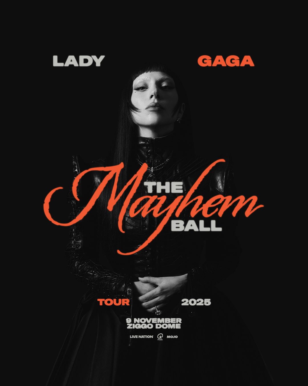 Lady Gaga The MAYHEM Ball ジップフーディー Lサイズ LITTLE MONSTERS. Lady Gaga brengt The MAYHEM Ball op zondag 9